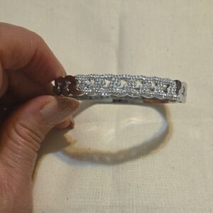 Elegant Stainless Steel Silver Bracelet